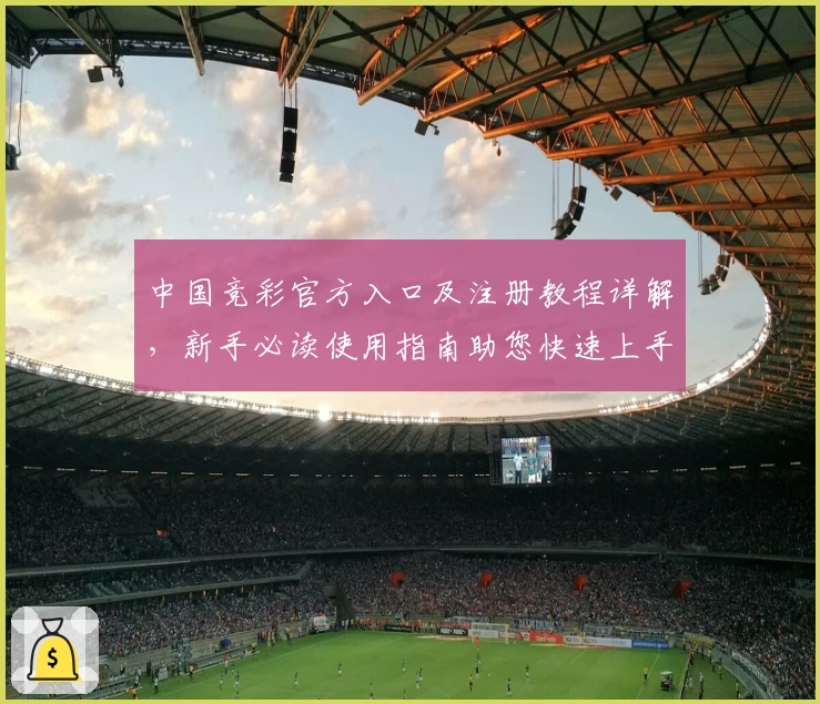 中国竞彩官方入口及注册教程详解，新手必读使用指南助您快速上手